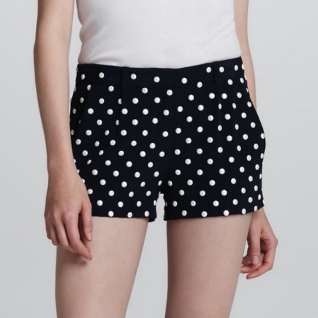 Diane Von Furstenberg Fran Mother Of Pearl Shorts Size 2